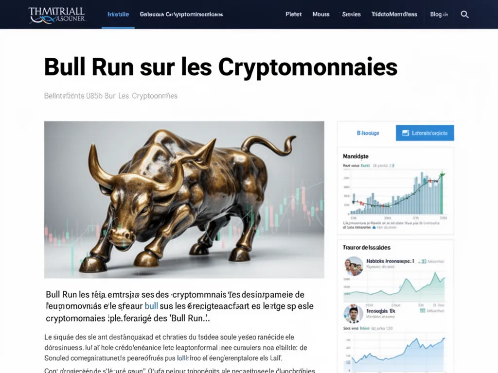 Bull run sur les cryptomonnaies : comment lire un mouvement et protéger son capital