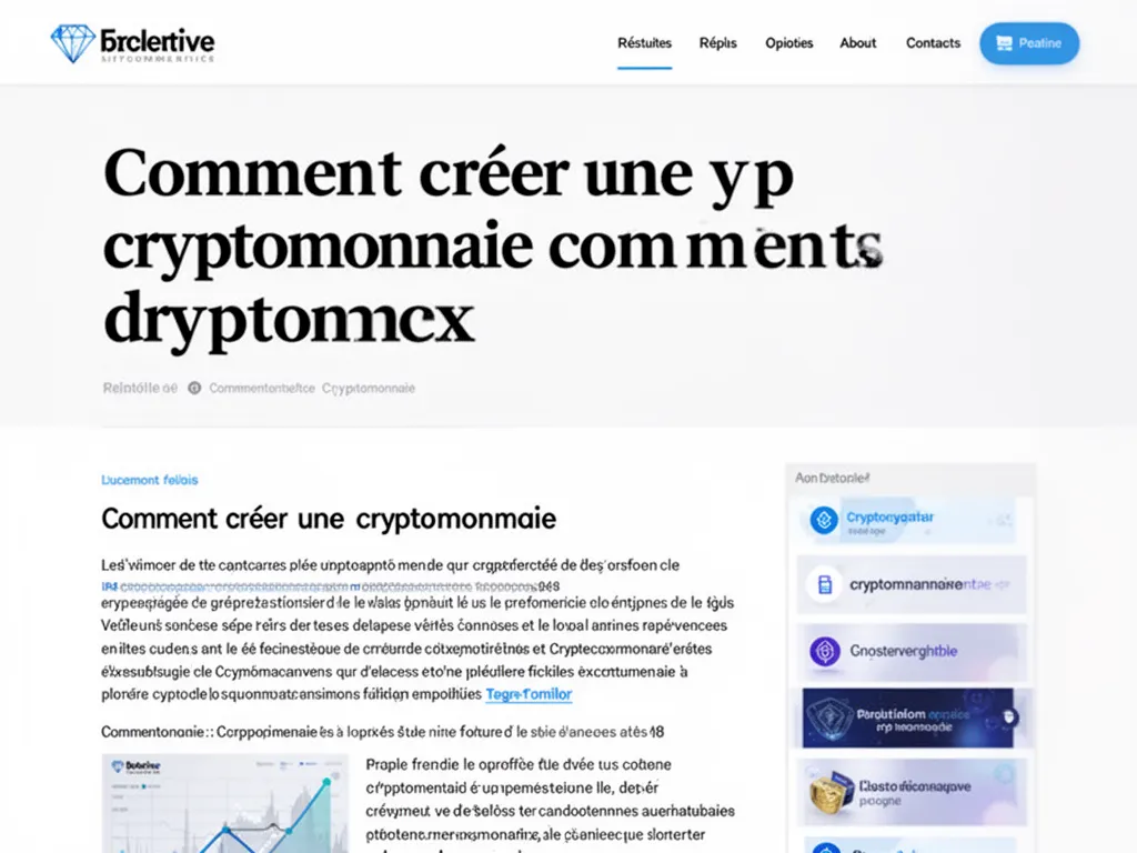 Créer une cryptomonnaie en 2026 : le guide pour ne pas lancer un jeton fantôme