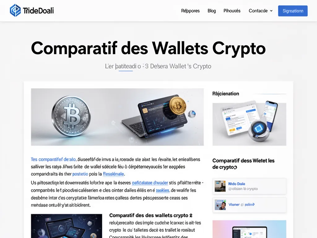 Comparatif des wallets crypto : choisir selon son usage et son budget