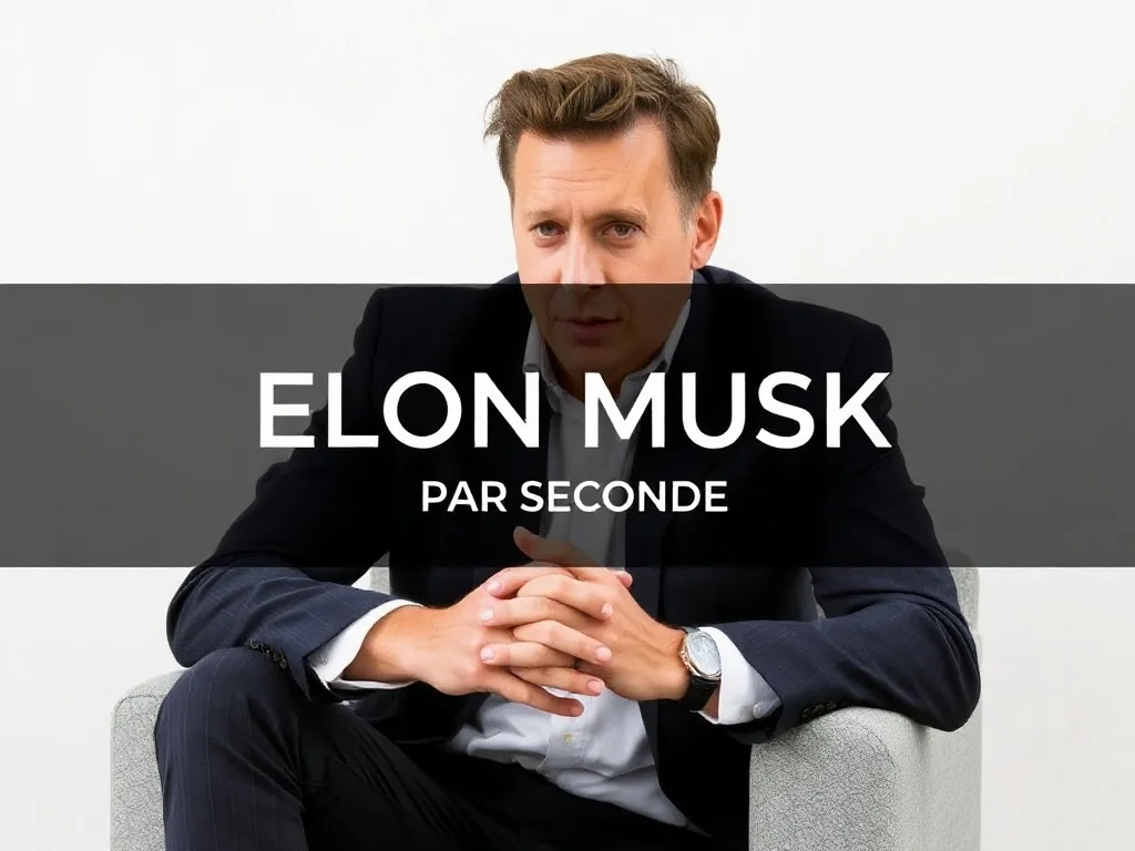 Combien gagne Elon Musk par seconde en 2026? Le calcul qui ne veut rien dire