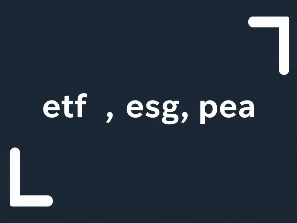 ETF ESG PEA: comparatif 2026 des meilleurs fonds responsables
