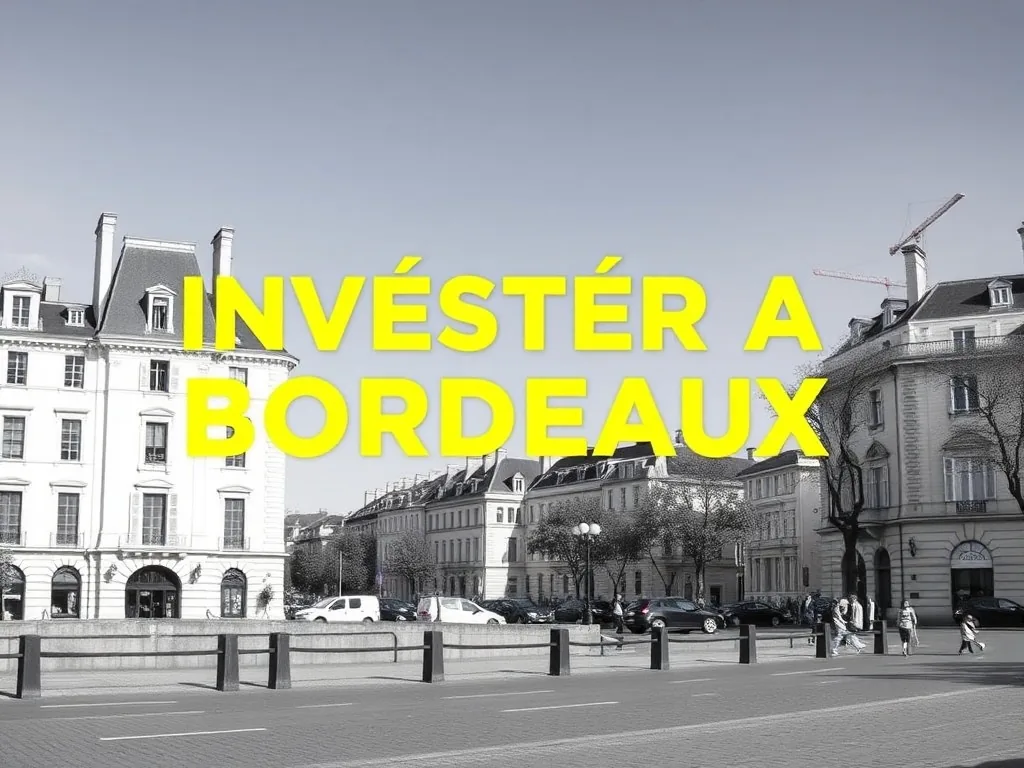 Investir à Bordeaux en 2026: le guide sans faux espoirs