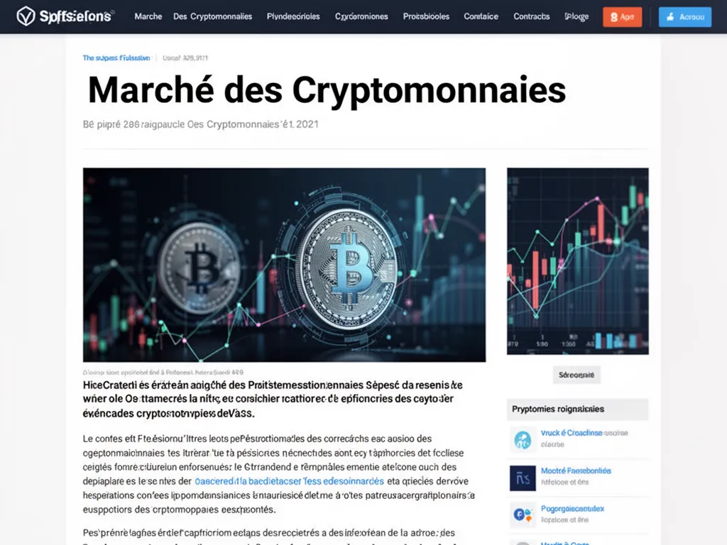 Marché des cryptomonnaies en 2026 : le comprendre sans se tromper