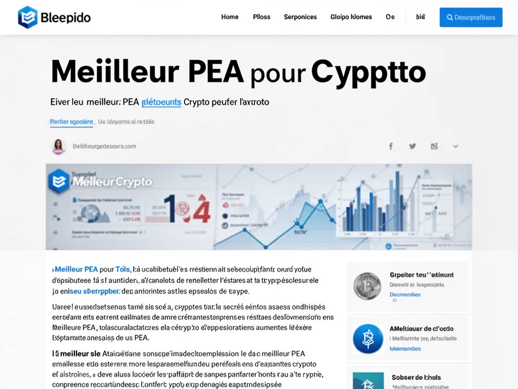 Quel est le meilleur PEA pour crypto en 2026 : guide pragmatique