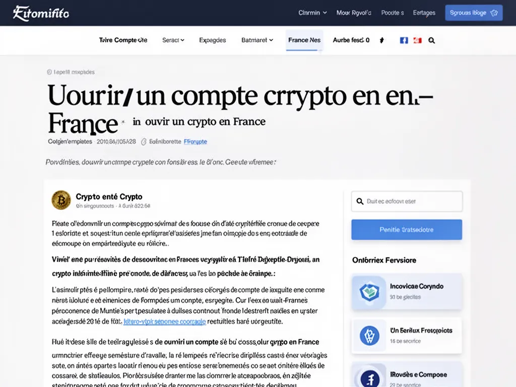 Ouvrir un compte crypto en France : le choix de plateforme compte plus que la procédure