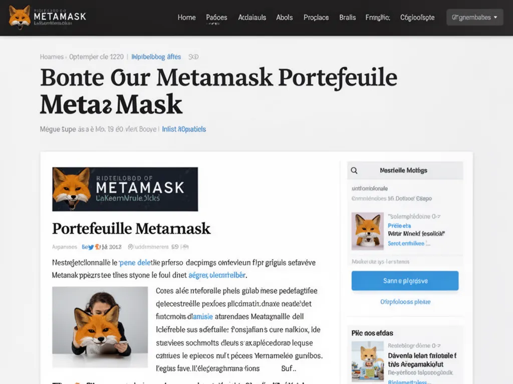 Portefeuille Metamask : guide complet pour l'utilisateur Web3
