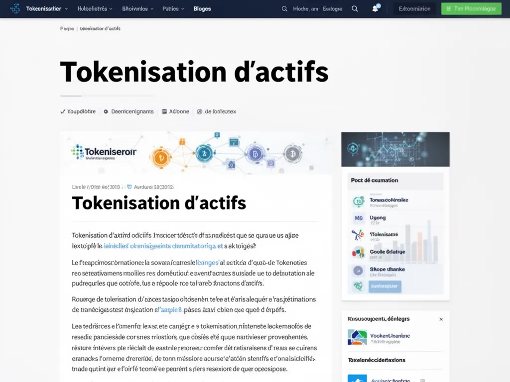 Tokenisation d'actifs : la promesse mal comprise de la finance