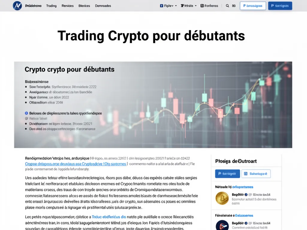 Trading crypto pour débutants : guide pratique
